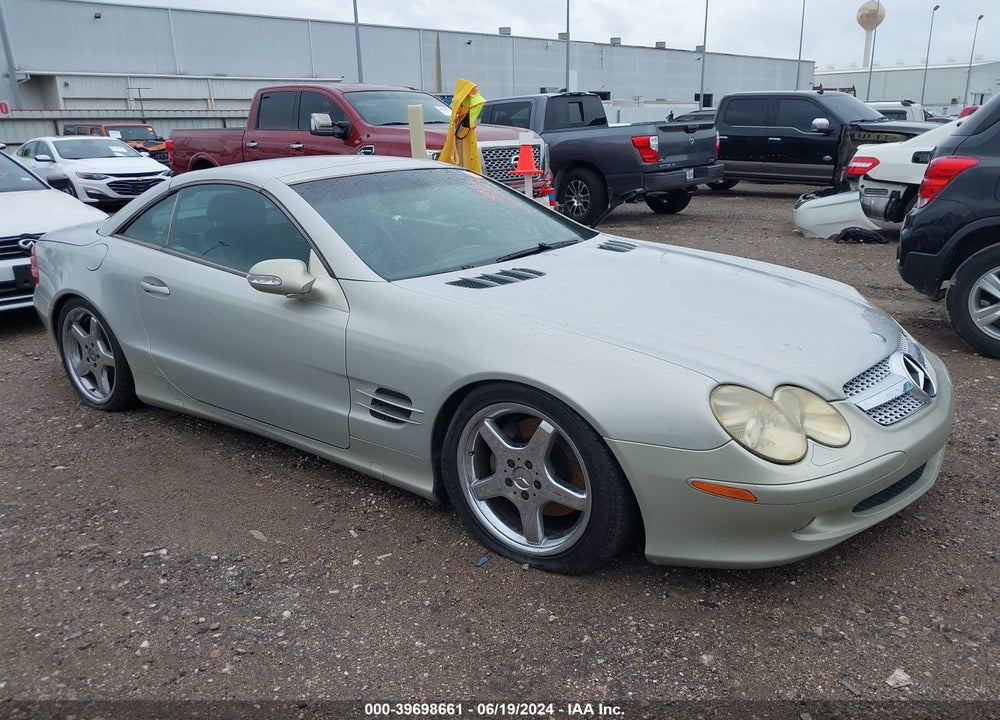 2003 MERCEDES-BENZ SL 500 VIN: WDBSK75F13F009945