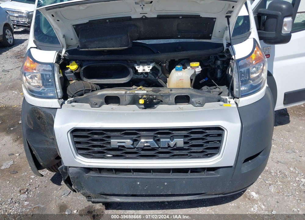 2021 RAM PROMASTER 3500 CARGO VAN HIGH ROOF 159 WB EXT VIN: 3C6MRVJG4ME524532