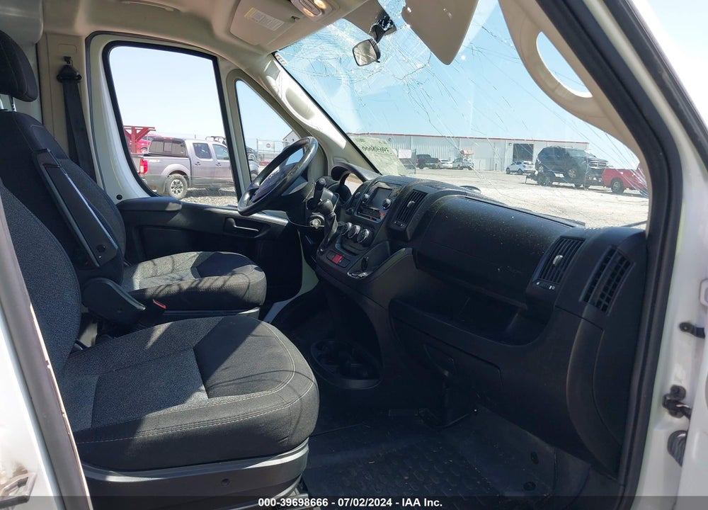 2021 RAM PROMASTER 3500 CARGO VAN HIGH ROOF 159 WB EXT VIN: 3C6MRVJG4ME524532