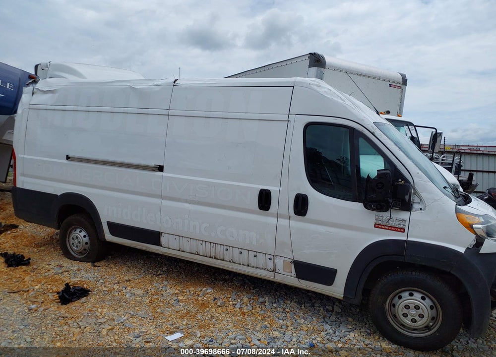 2021 RAM PROMASTER 3500 CARGO VAN HIGH ROOF 159 WB EXT VIN: 3C6MRVJG4ME524532