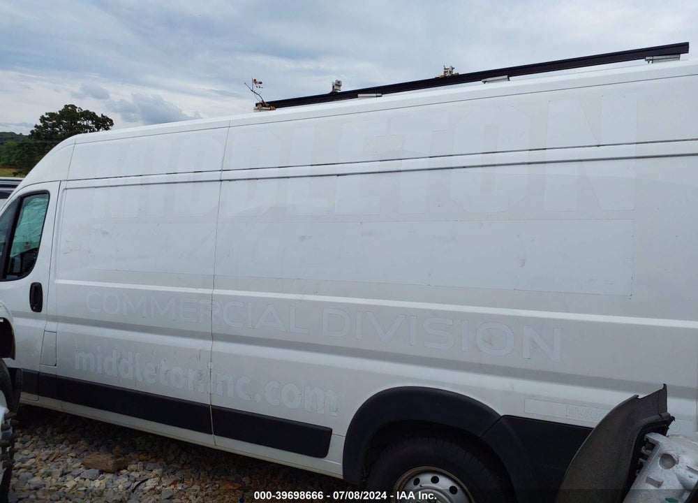 2021 RAM PROMASTER 3500 CARGO VAN HIGH ROOF 159 WB EXT VIN: 3C6MRVJG4ME524532