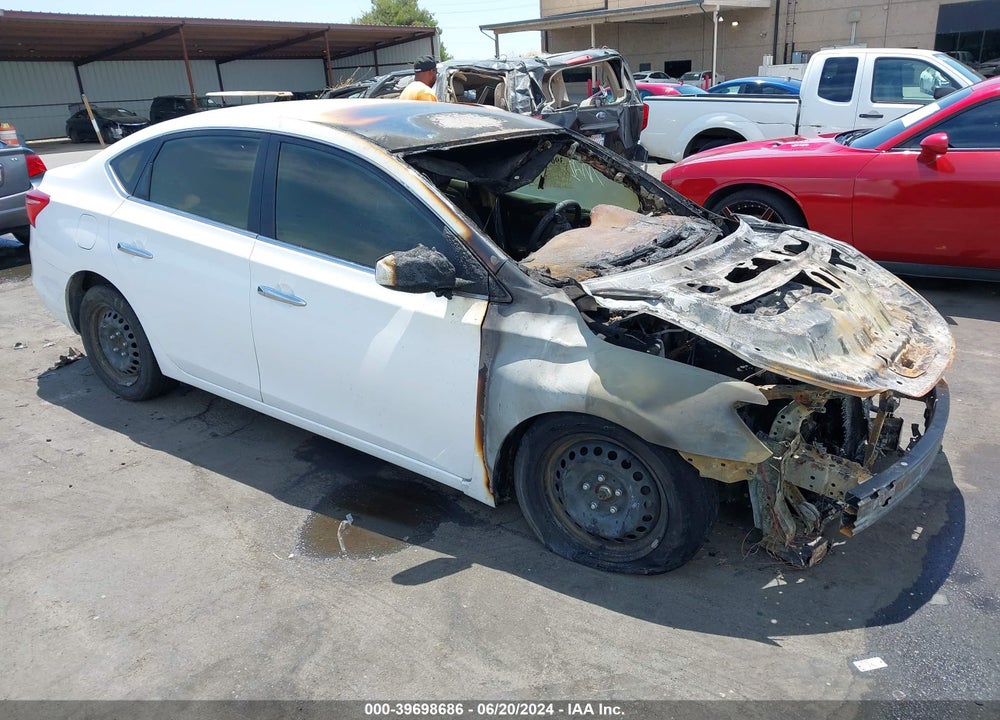 2019 NISSAN SENTRA S VIN: 3N1AB7AP6KY358010