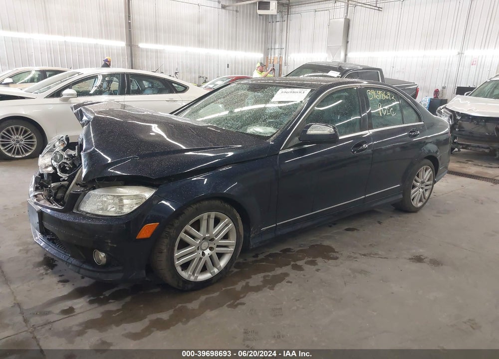 2008 MERCEDES-BENZ C 300 LUXURY 4MATIC/SPORT 4MATIC VIN: WDDGF81X58F179187