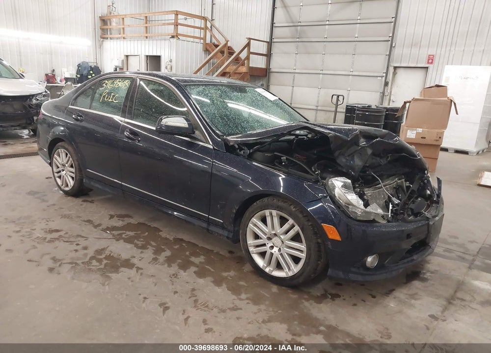 2008 MERCEDES-BENZ C 300 LUXURY 4MATIC/SPORT 4MATIC VIN: WDDGF81X58F179187