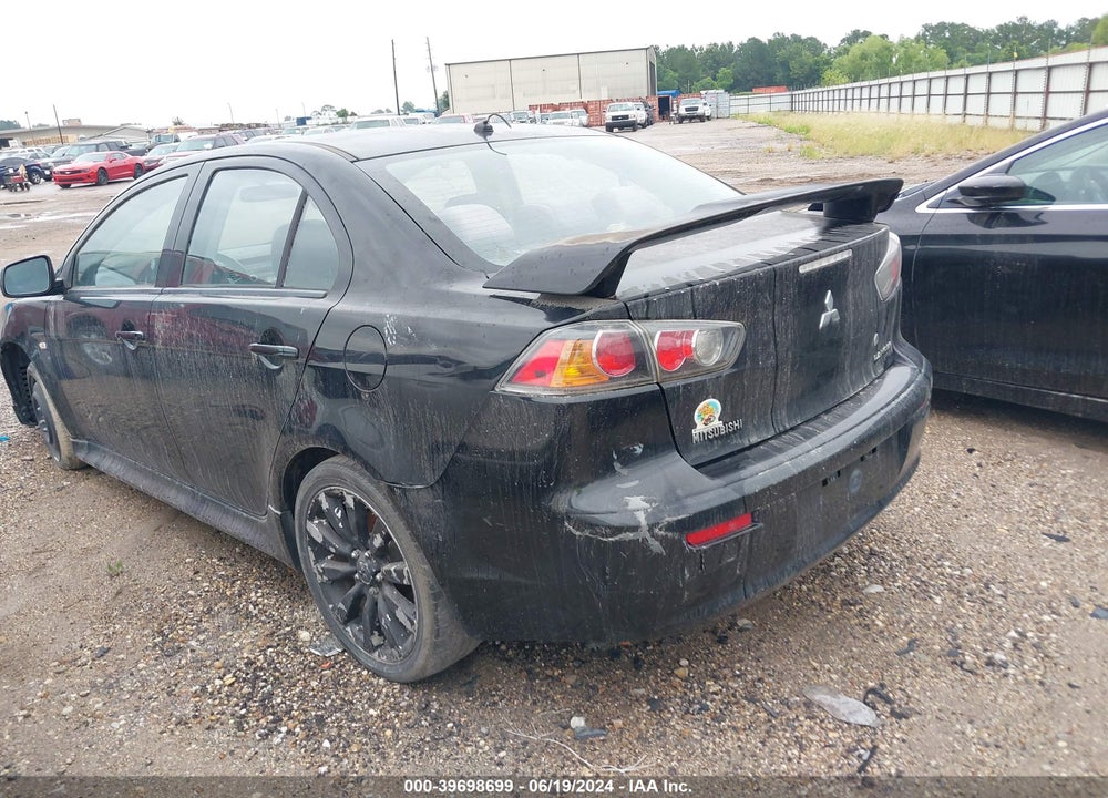 2011 MITSUBISHI LANCER GTS VIN: JA32U8FWXBU030589