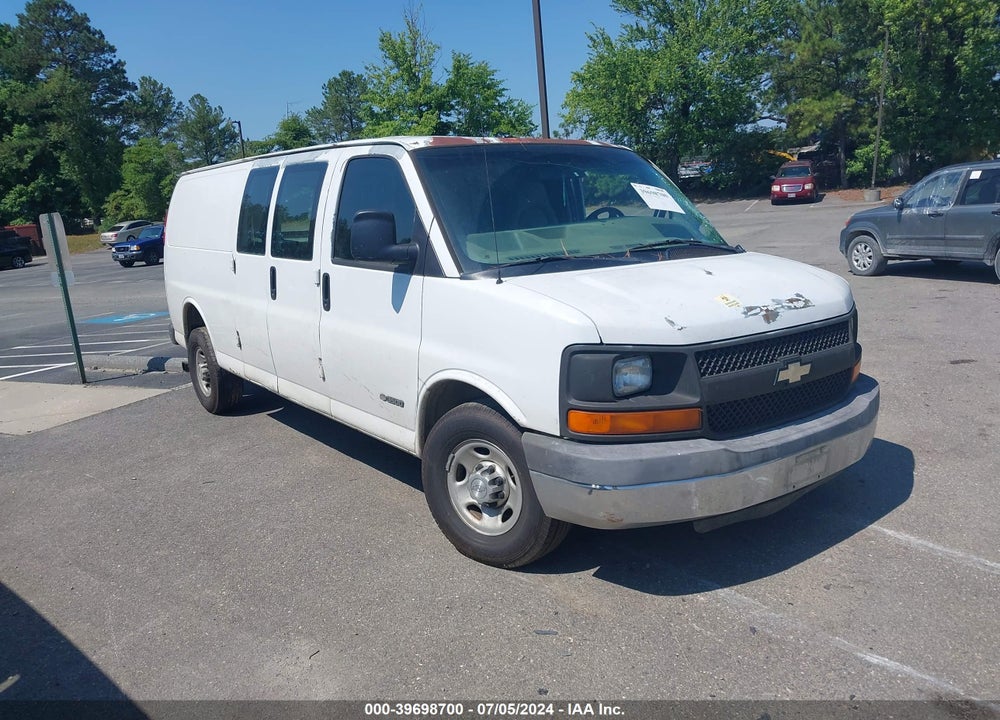 2006 CHEVROLET EXPRESS WORK VAN VIN: 1GCHG39U861125238