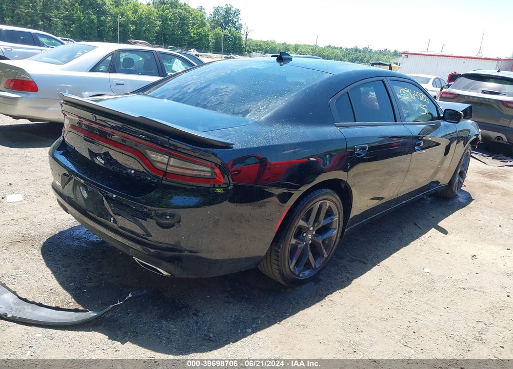 2023 DODGE CHARGER SXT VIN: 2C3CDXBG9PH519563