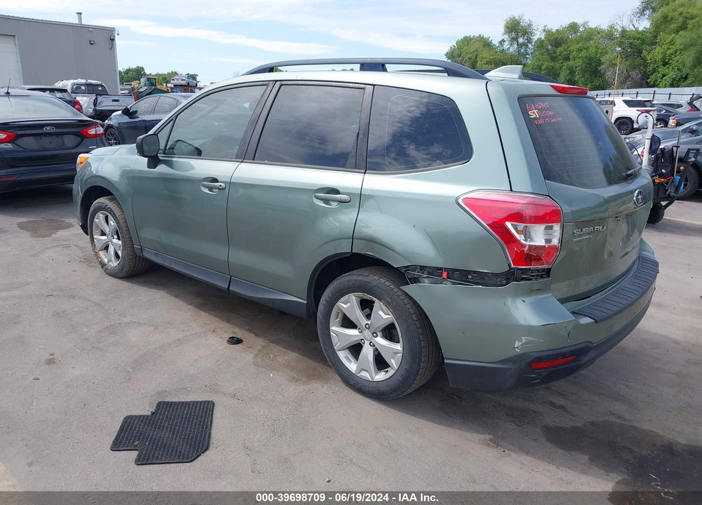 2016 SUBARU FORESTER 2.5I VIN: JF2SJABCXGH515040