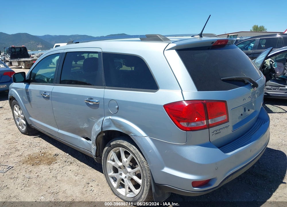 2013 DODGE JOURNEY R/T VIN: 3C4PDDFG8DT669074