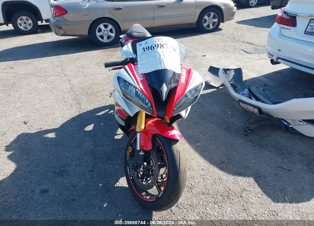 2012 YAMAHA YZFR6 VIN: JYARJ16E7CA026151
