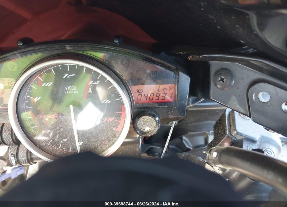 2012 YAMAHA YZFR6 VIN: JYARJ16E7CA026151