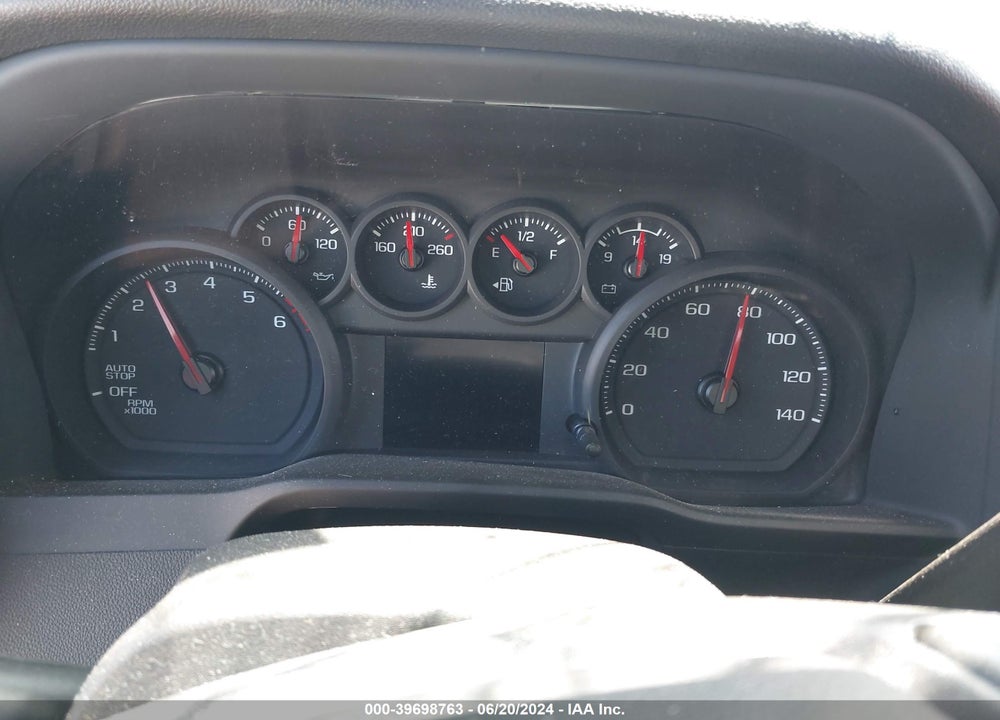 2022 CHEVROLET SILVERADO 1500 2WD REGULAR CAB LONG BED WT VIN: 3GCNAAED2NG561906