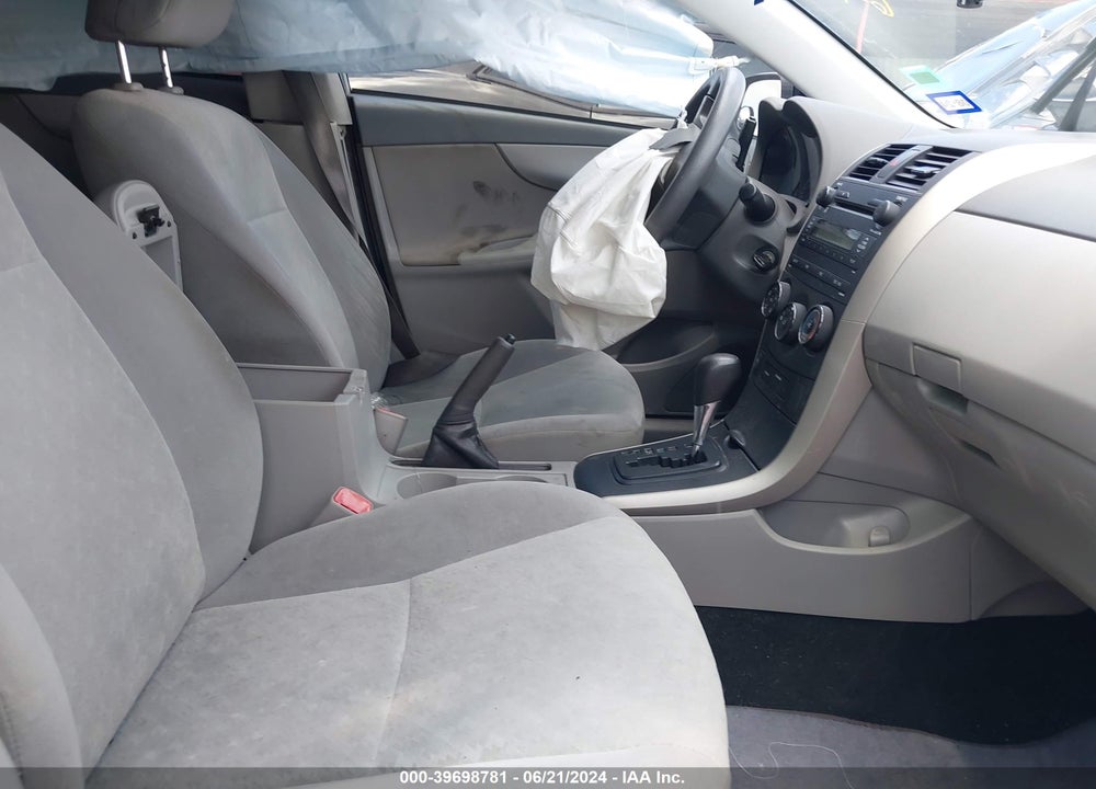 2009 TOYOTA COROLLA LE VIN: 2T1BU40E19C154770
