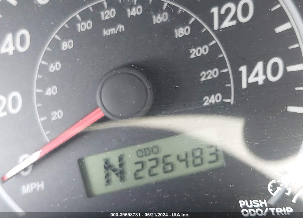 2009 TOYOTA COROLLA LE VIN: 2T1BU40E19C154770