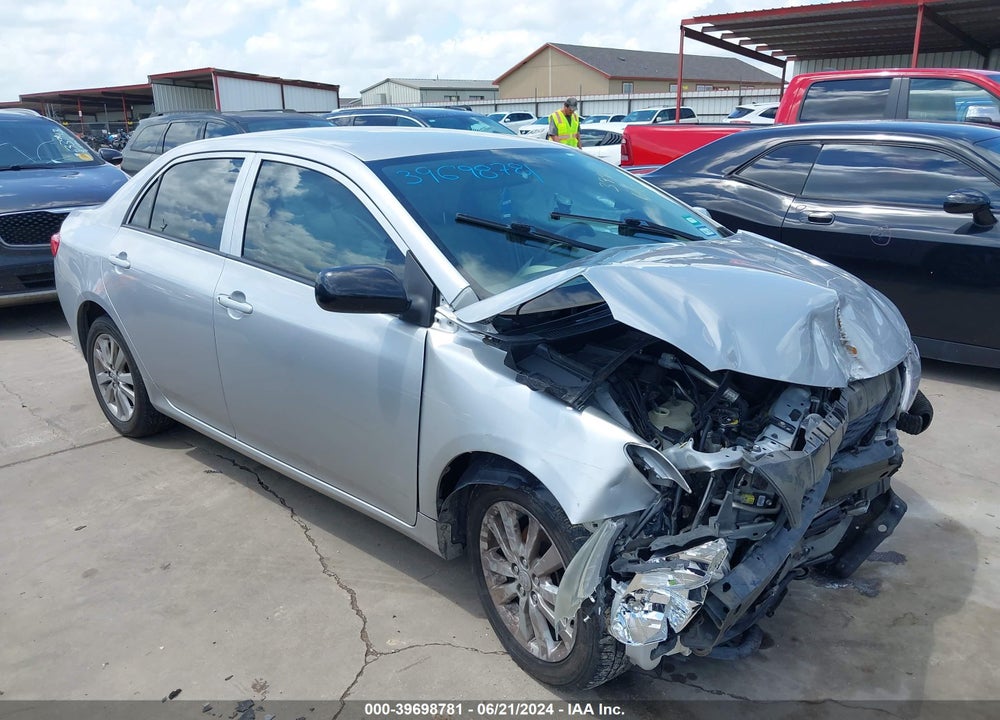 2009 TOYOTA COROLLA LE VIN: 2T1BU40E19C154770