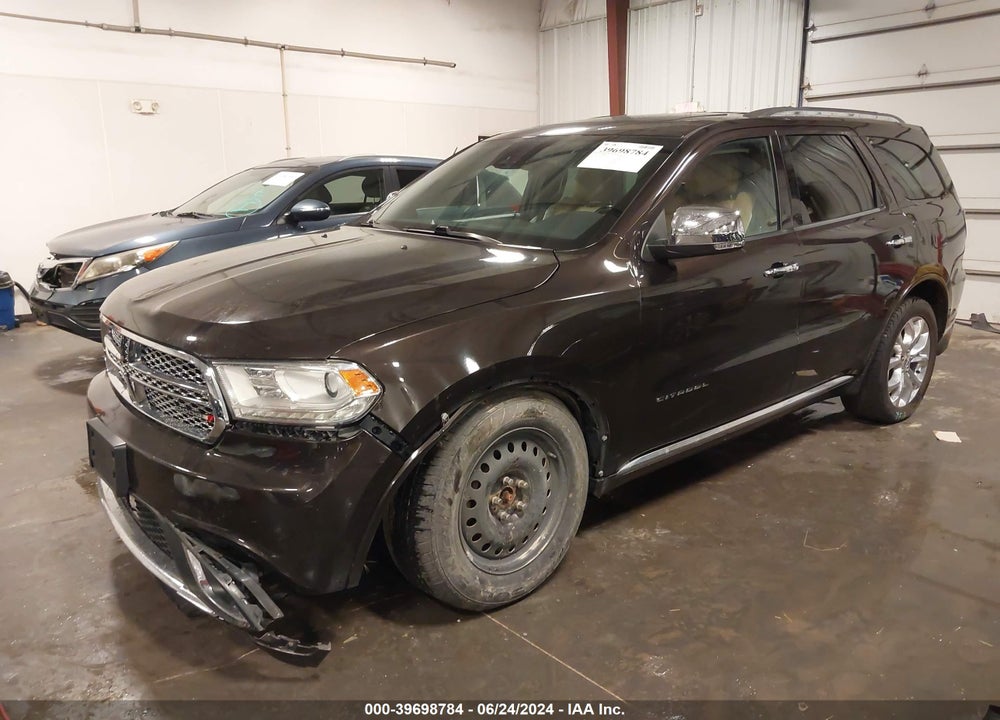 2017 DODGE DURANGO CITADEL AWD VIN: 1C4SDJET6HC789268