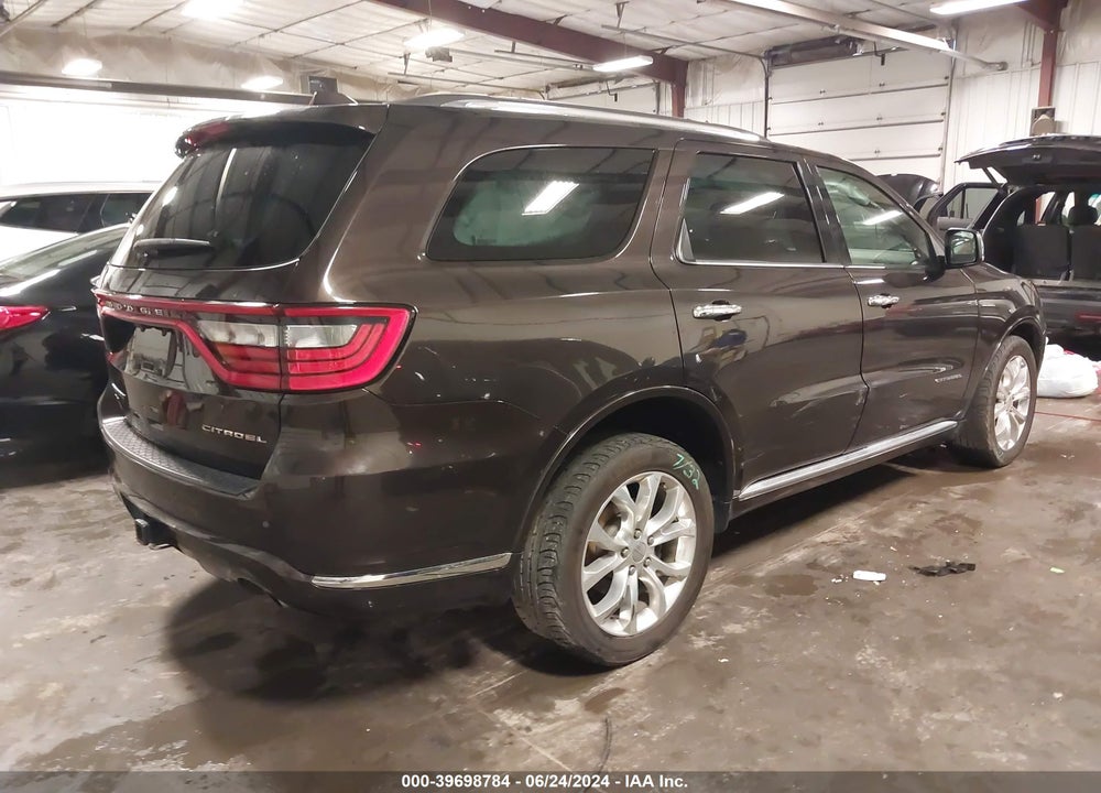 2017 DODGE DURANGO CITADEL AWD VIN: 1C4SDJET6HC789268