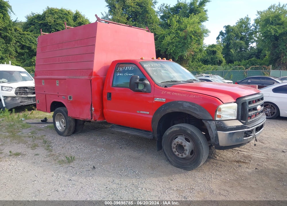 2005 FORD F-450 XL/XLT VIN: 1FDXF46P85EA35111