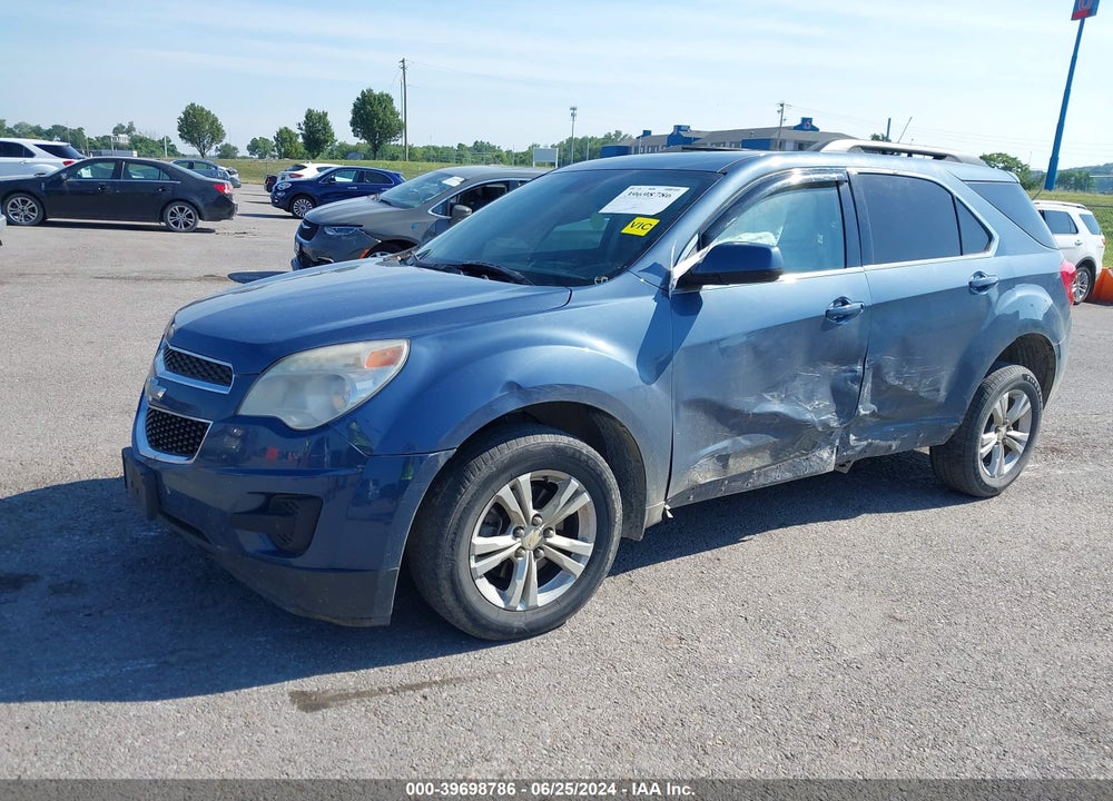 2012 CHEVROLET EQUINOX 1LT VIN: 2GNALDEK0C6143935