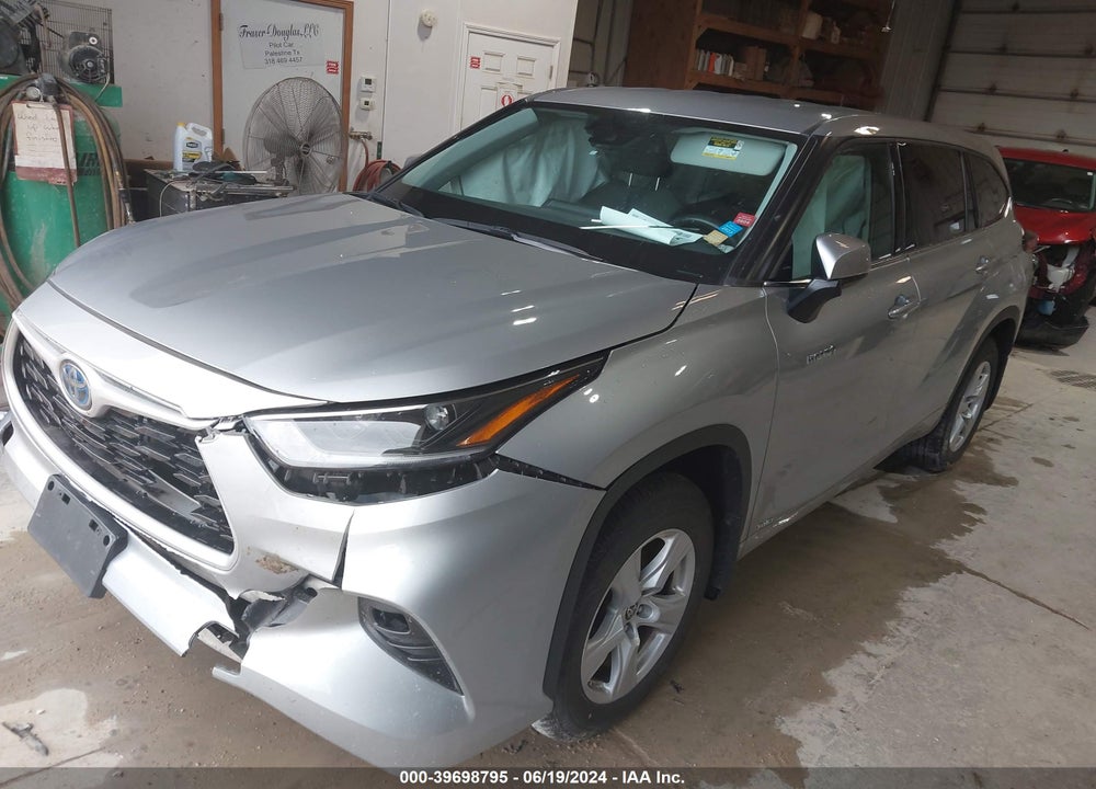 2021 TOYOTA HIGHLANDER HYBRID LE VIN: 5TDBBRCH7MS066797