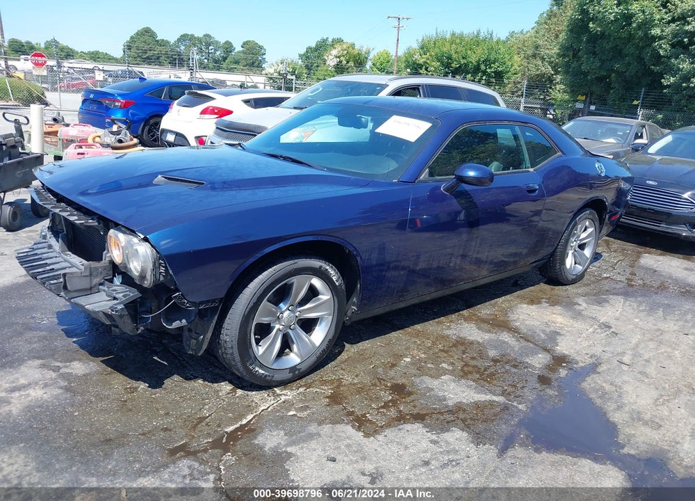 2016 DODGE CHALLENGER SXT VIN: 2C3CDZAG6GH278977