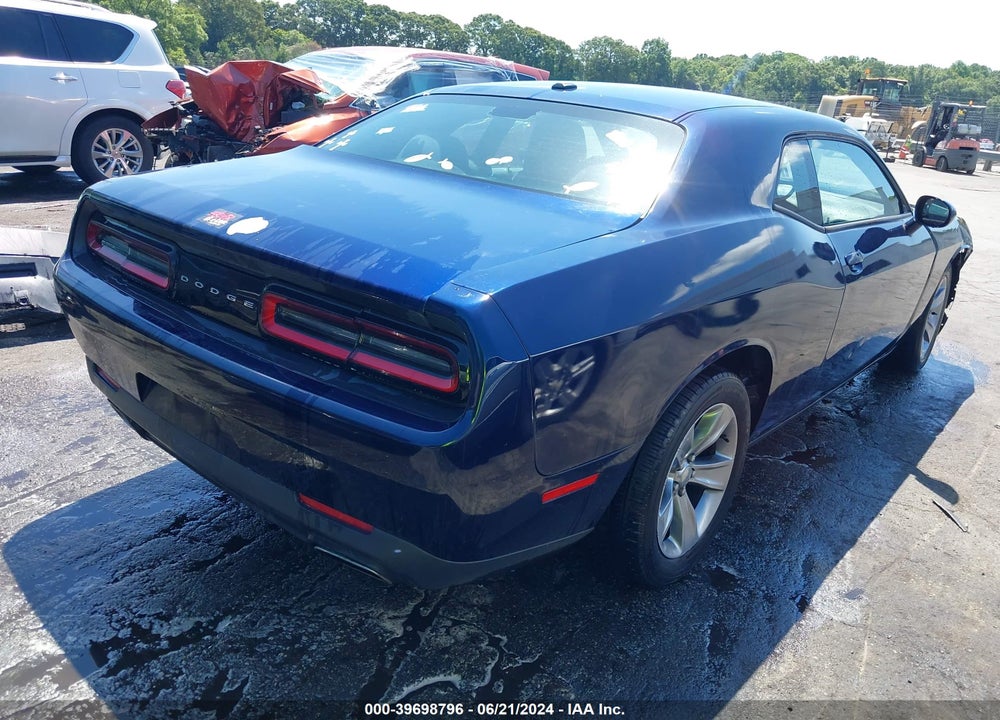 2016 DODGE CHALLENGER SXT VIN: 2C3CDZAG6GH278977