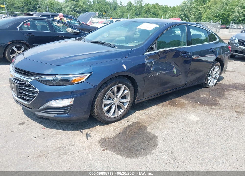 2022 CHEVROLET MALIBU FWD LT VIN: 1G1ZD5ST7NF142035