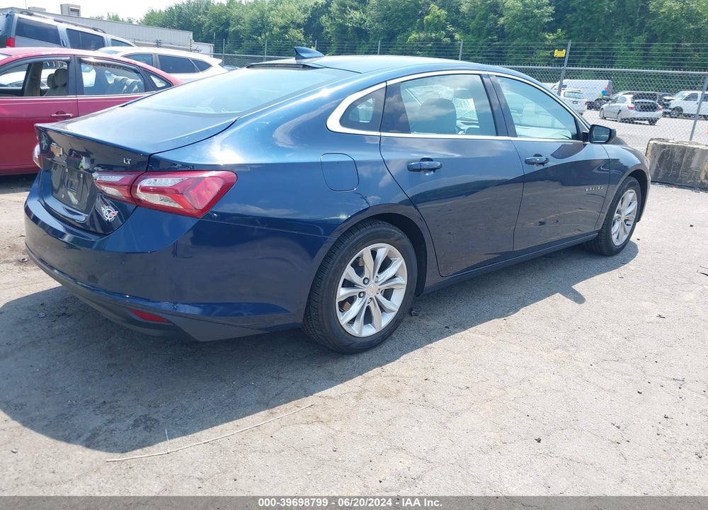 2022 CHEVROLET MALIBU FWD LT VIN: 1G1ZD5ST7NF142035