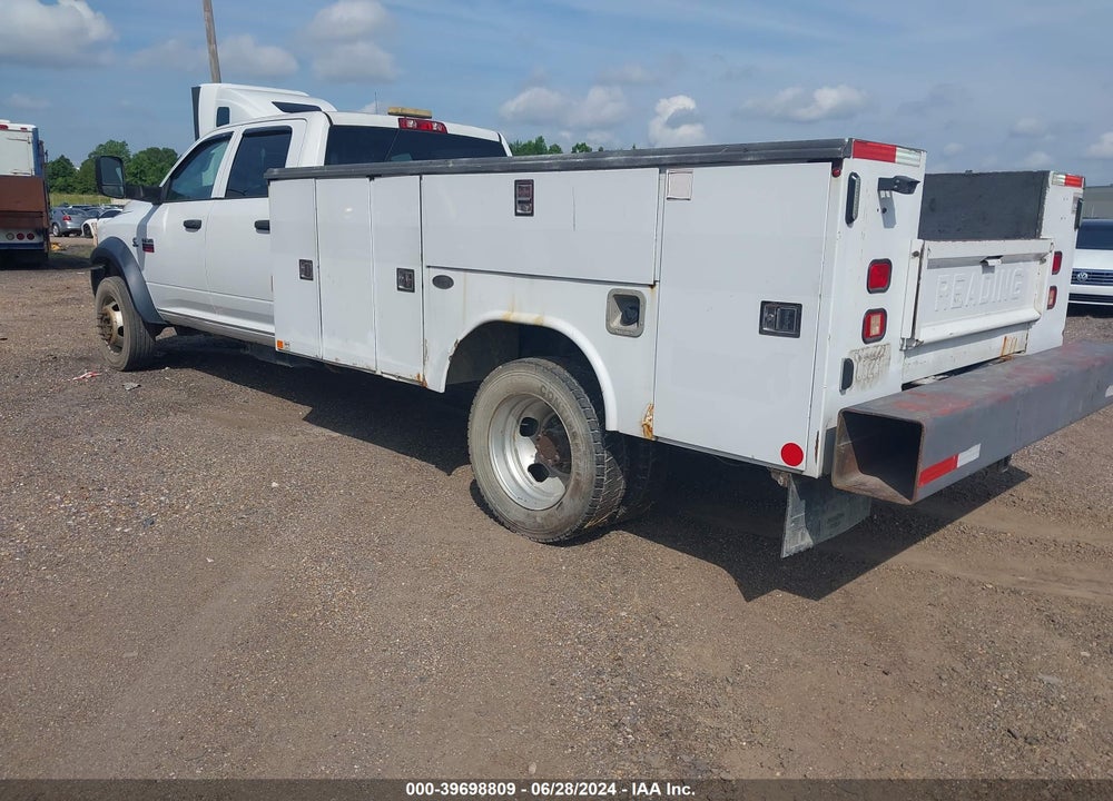 2012 RAM 4500 CHASSIS ST/SLT/LAIE VIN: 3C7WDLFL5CG231044