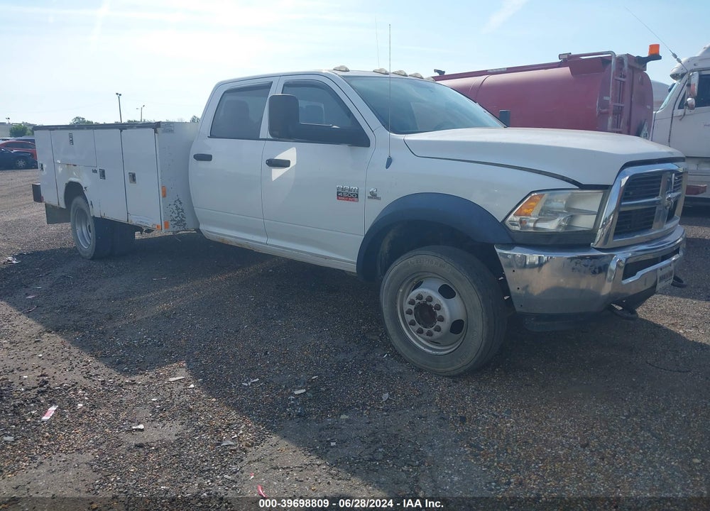 2012 RAM 4500 CHASSIS ST/SLT/LAIE VIN: 3C7WDLFL5CG231044