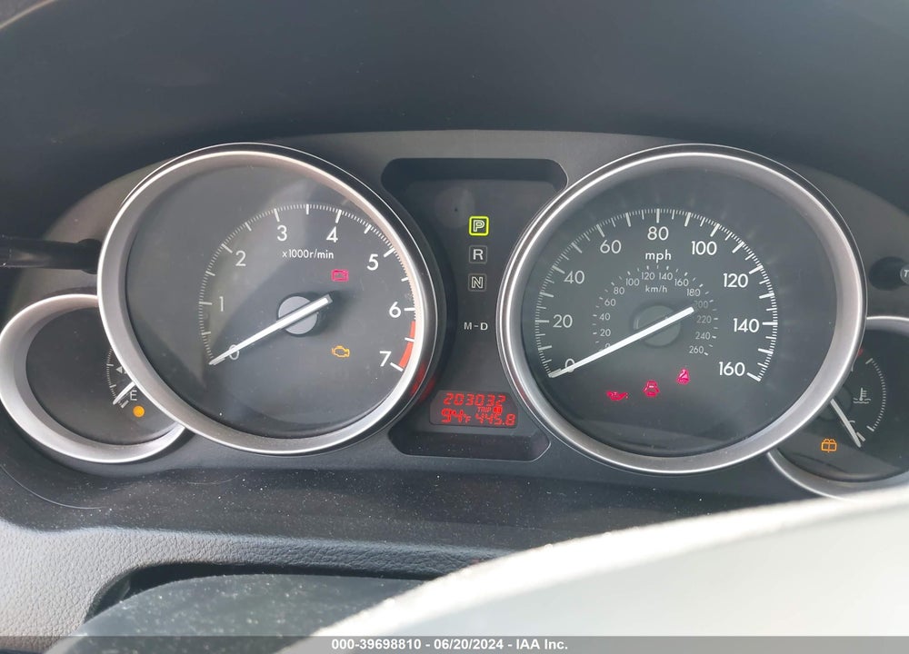 2010 MAZDA 6 I TOURING VIN: 1YVHZ8CHXA5M42324