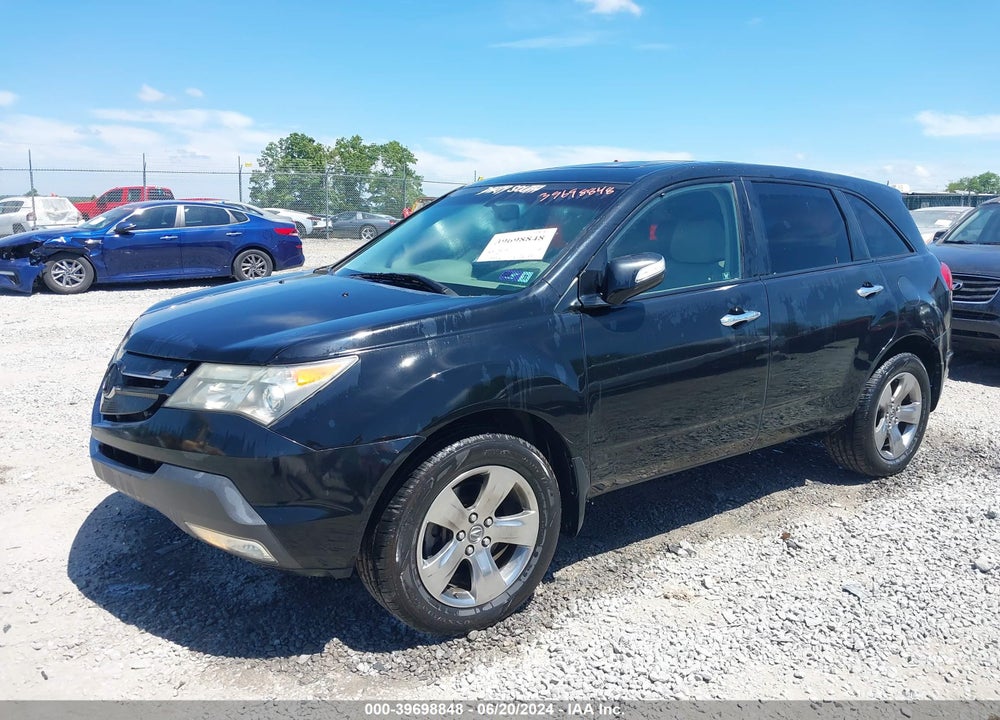 2008 ACURA MDX SPORT PACKAGE VIN: 2HNYD28708H551499