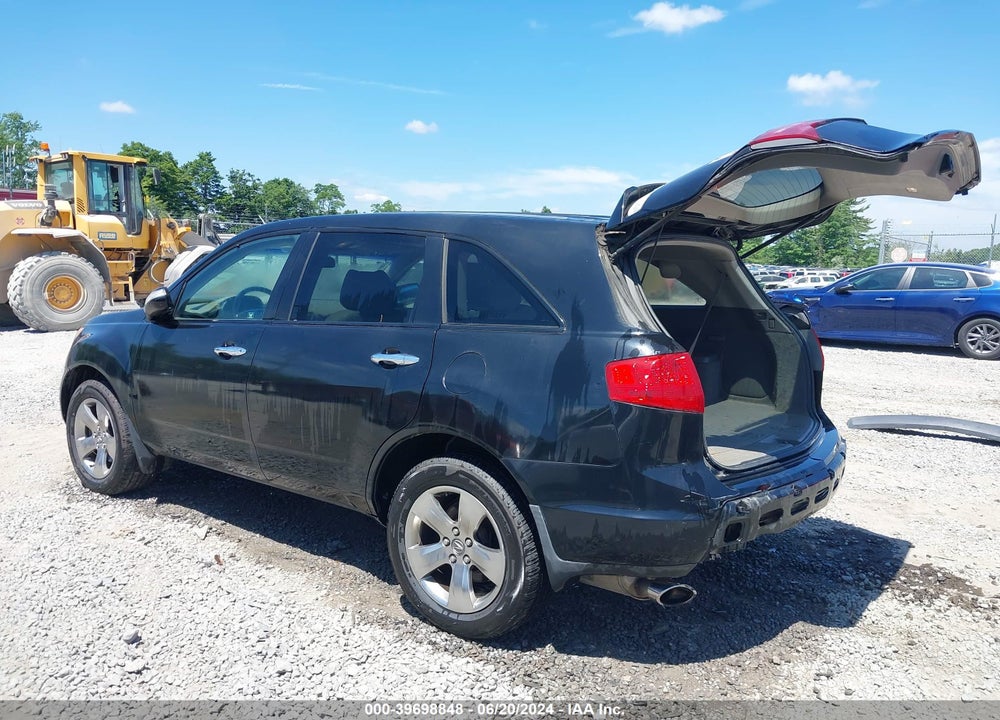 2008 ACURA MDX SPORT PACKAGE VIN: 2HNYD28708H551499