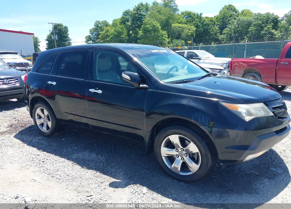 2008 ACURA MDX SPORT PACKAGE VIN: 2HNYD28708H551499