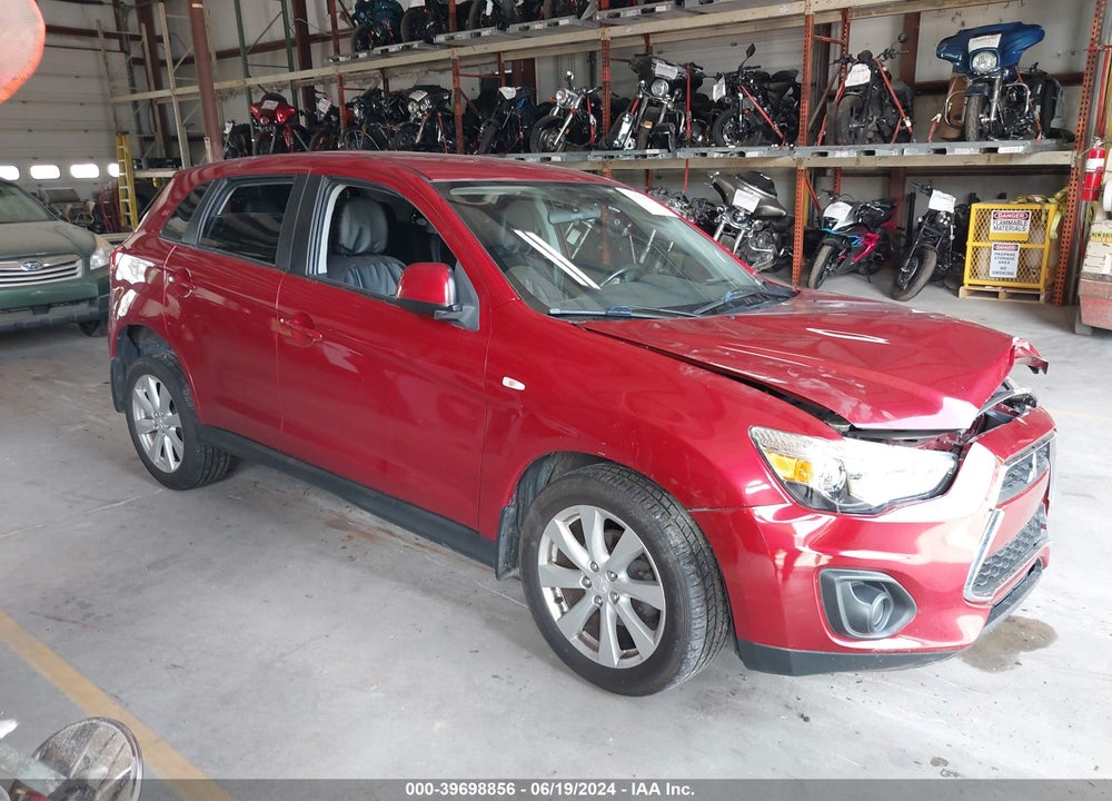 2014 MITSUBISHI OUTLANDER SPORT ES VIN: 4A4AR3AU0EE001052