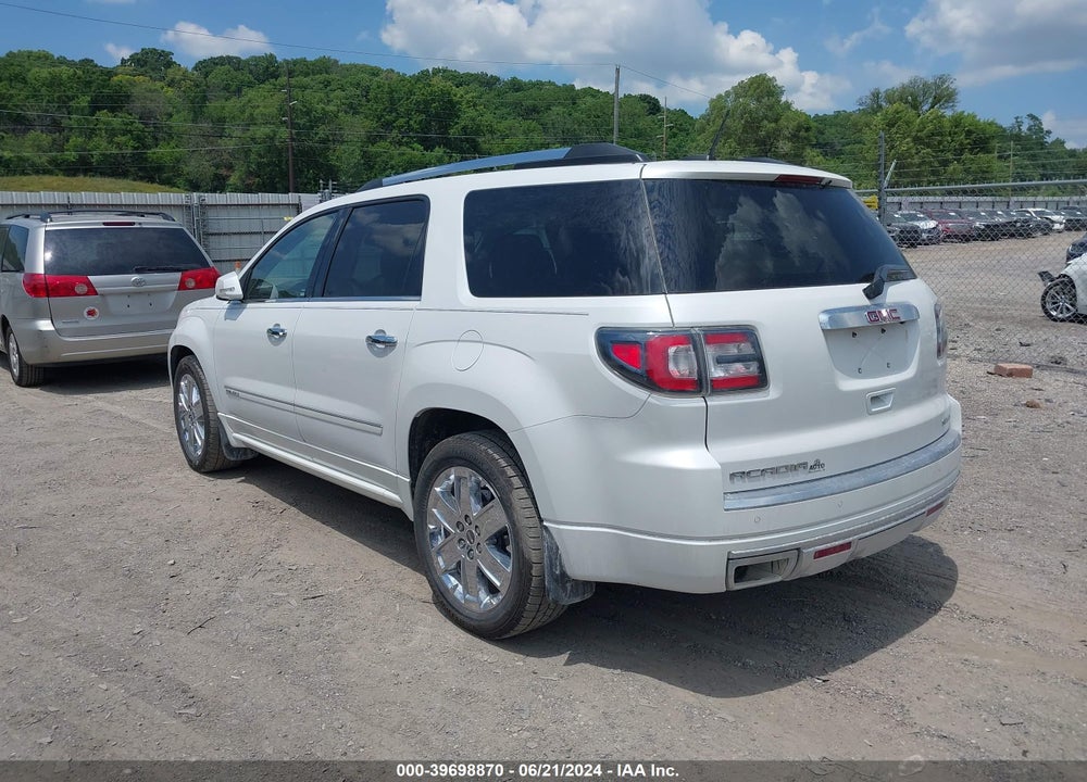 2016 GMC ACADIA DENALI VIN: 1GKKVTKD7GJ172840