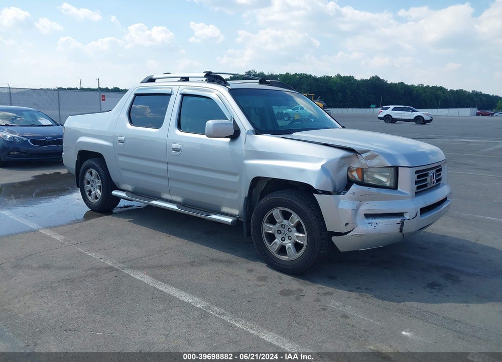 2007 HONDA RIDGELINE RTL VIN: 2HJYK16547H518426