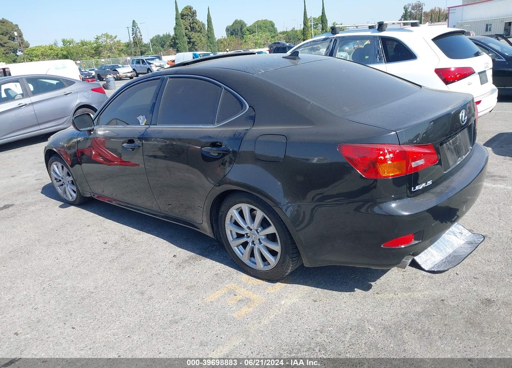 2008 LEXUS IS 250 VIN: JTHBK262482079873