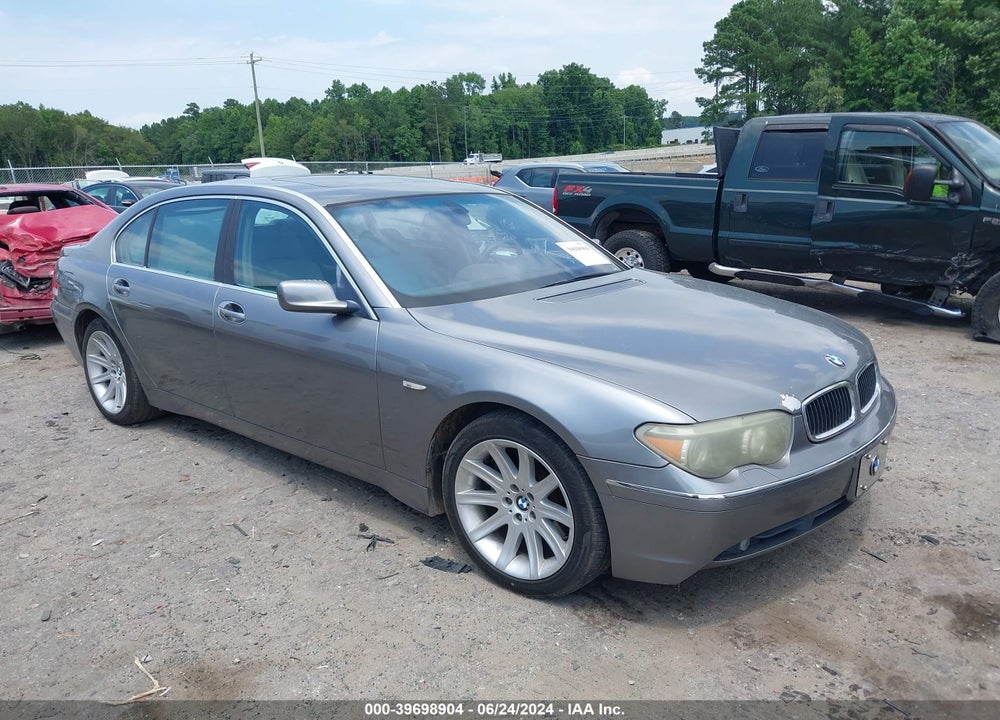 2003 BMW 745LI VIN: WBAGN63463DR18556