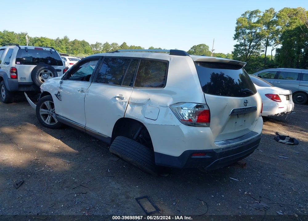 2012 TOYOTA HIGHLANDER LIMITED V6 VIN: 5TDDK3EH0CS170162