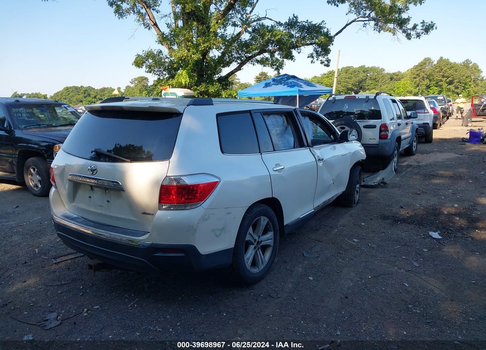 2012 TOYOTA HIGHLANDER LIMITED V6 VIN: 5TDDK3EH0CS170162