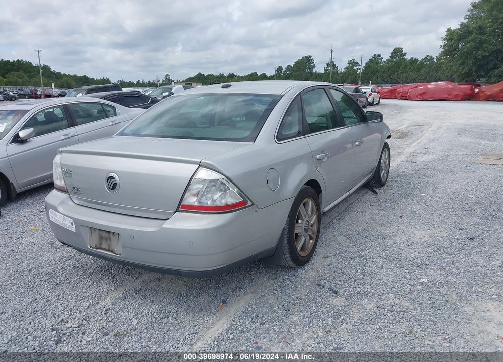 2009 MERCURY SABLE PREMIER VIN: 1MEHM42W49G628744