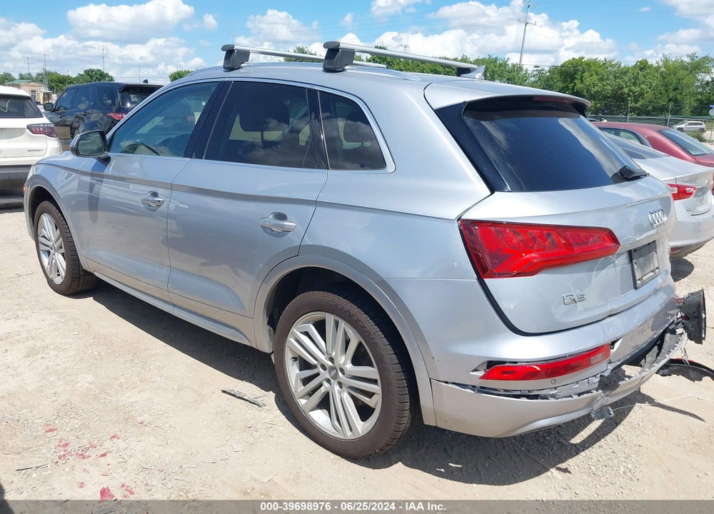 2018 AUDI Q5 2.0T PREMIUM/2.0T TECH PREMIUM VIN: WA1BNAFY4J2103676