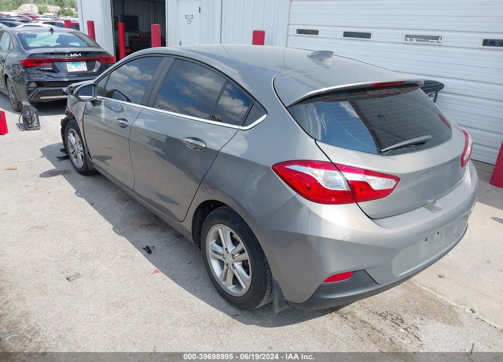 2017 CHEVROLET CRUZE LT AUTO VIN: 3G1BE6SM2HS582340