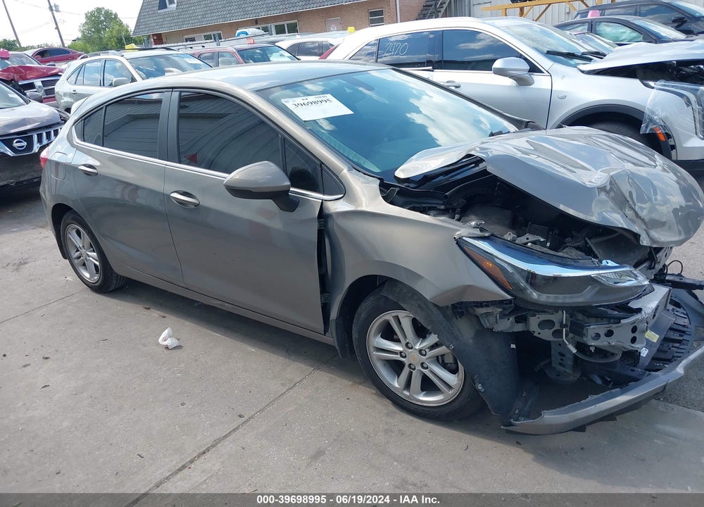 2017 CHEVROLET CRUZE LT AUTO VIN: 3G1BE6SM2HS582340