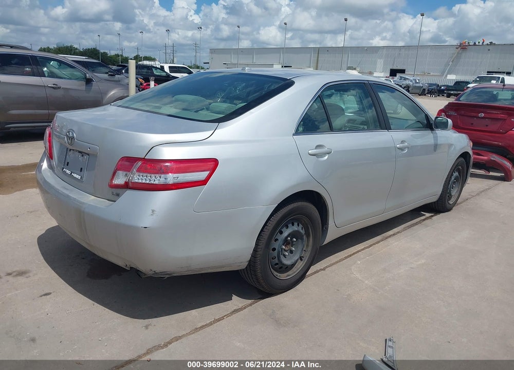 2011 TOYOTA CAMRY LE VIN: 4T1BF3EK6BU664510