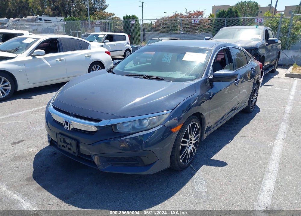 2016 HONDA CIVIC VIN: 19XFC2F56GE237738