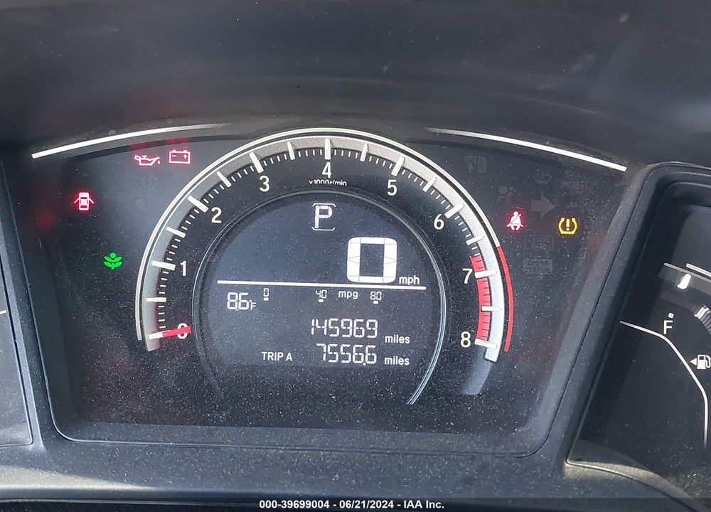 2016 HONDA CIVIC VIN: 19XFC2F56GE237738