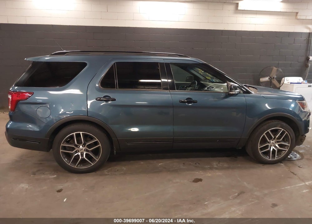 2018 FORD EXPLORER SPORT VIN: 1FM5K8GT7JGA39249