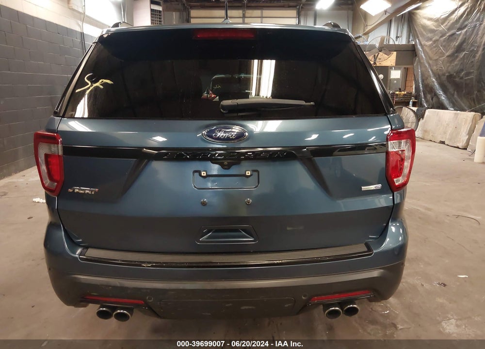 2018 FORD EXPLORER SPORT VIN: 1FM5K8GT7JGA39249